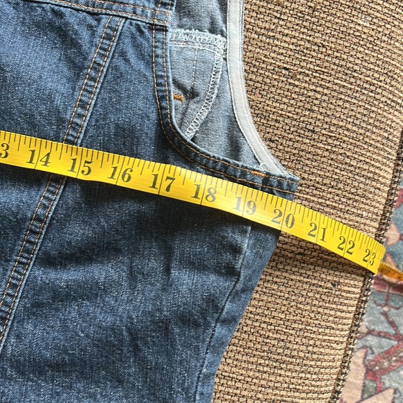 Denim Vest. Like new. - Picture 5 of 5